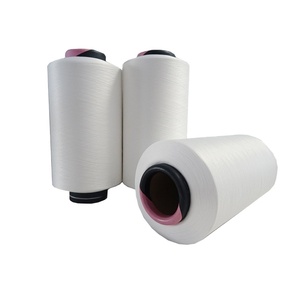 Acy 300D/96f Polyester + 40D Spandex mô hình thô không khí bao phủ sợi cho đan dệt - Product Image 4