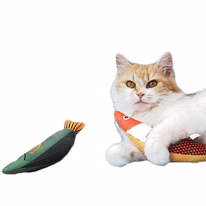 Juguetes para gatos Simulación de peces Menta Autocalentamiento Aburrimiento Dentición Teaser resistente a mordeduras Palo para gatos Gatito Suministros para mascotas Juguetes para gatos - Product Image 2