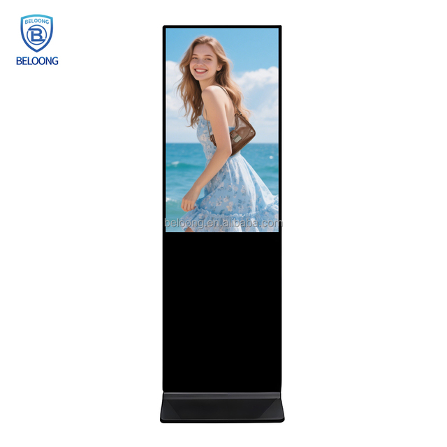Factory Customized 43 49 55 65 Inch Floor Standing Advertising Player Advertising Display Digital Screen for Sale