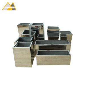 1.2MM Thick Polished Stainless Steel <strong>Planter</strong> <strong>Box</strong>, Decorative Metal <strong>Window</strong> <strong>Box</strong> <strong>Planters</strong> - Product Image 2
