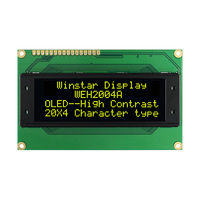 Écran OLED 20x4 WEH002004A Température de fonctionnement -40°C ° C+80 ° Instrument industriel de 2,88 pouces