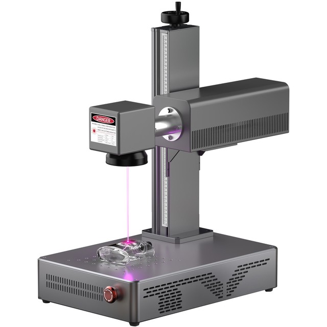 2026 DAJA High-efficient A1 UV Laser Machine for Phone Case Bottle Mug PVC Card for Crystal All Kinds of Material Laser Marking