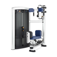 Machines de musculation professionnelles, équipement de fitness, machine d'entraînement de force à charge par poulie pour rotation du tronc, à vendre pour usage en centre de fitness