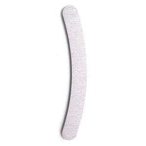 For Double Sided Soft Emery Nail File EVA Material Zebra Banana Shape 100/180