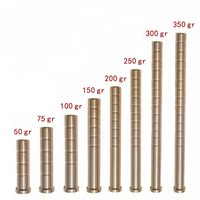 Connecteurs de pointe de flèche en cuivre pas cher, diamètre intérieur 6,2 mm, pour flèches en fibre de verre, accessoires de chasse et de tir en laiton