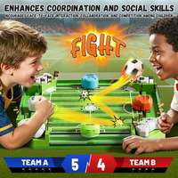 Fútbol de 4 Jugadores Arcade para Mesas de Hogar, Juego con Control Remoto, Juego de Fútbol Eléctrico para Fiestas Familiares