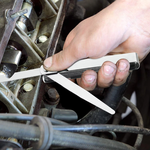 Set di Spessimetri a 32 Lame, Intervallo 0.02-1mm, in Acciaio Inossidabile, Misuratori di Spessore di Alta Qualità, Sistema Metrico e Imperiale - Product Image 6