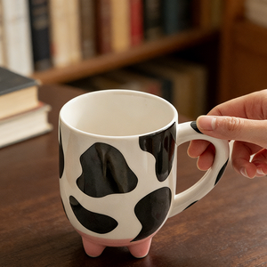Tazza in Ceramica Ecologica Creativa e Carina per Caffè, Tè e Bevande Calde/Fredde, Personalizzabile, Adatta per Lavastoviglie e Microonde - Product Image 4