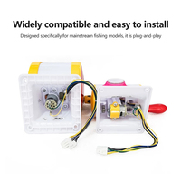 Machine de jeu d'arcade de pêche, Joystick de pêche, Simulateur vidéo de pêche, Kit DIY, à monnayeur, rechargeable USB