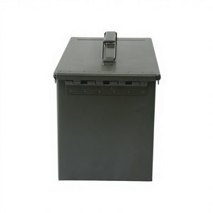 USA Boîtes de <span class=keywords><strong>munitions</strong></span> en surplus Boîte de rangement de <span class=keywords><strong>munitions</strong></span> Conteneur Bullet Metal <span class=keywords><strong>Munitions</strong></span> <span class=keywords><strong>Munitions</strong></span> Boîtes de <span class=keywords><strong>munitions</strong></span> - Product Image 3