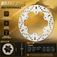 Disque de frein de moto, remplacement direct OEM, disque ondulé CNC avant et arrière pour motos universelles, scooters, motos tout-terrain