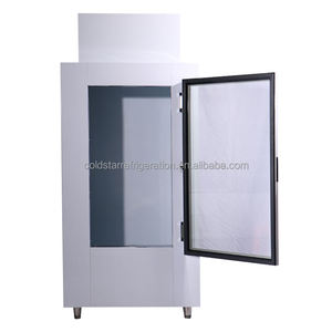Indoor Fan Cooling Solid Door Commercial Ice Merchandiser <b>Freezer</b> with Digital Control Single-Temperature Bagged Ice Storage Bin - Product Image 4