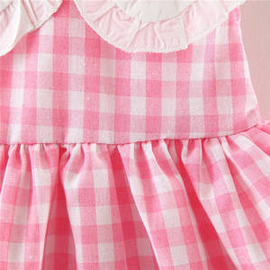 Robe décontractée pour petites filles 100% coton en gros, avec motif cerise, prix direct usine Chine - Product Image 5