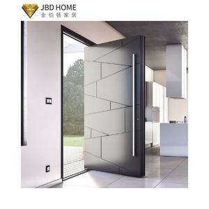 Porta d'ingresso a perno in alluminio moderni sistemi di porte a perno per l'ingresso anteriore con serratura resistente e guarnizione resistente alle intemperie - Product Image 2