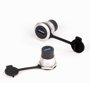 Connecteur étanche <span class=keywords><strong>Usb</strong></span> 3.0 Type c Prise de données circulaire Pcb Mini <span class=keywords><strong>Micro</strong></span> <span class=keywords><strong>Usb</strong></span> Câble Adaptateur Connecteur, Connecteur de panneau <span class=keywords><strong>Usb</strong></span> - Product Image 1