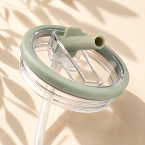 Couvercle de remplacement pour gobelet de 40 oz avec paille rabattable, anti-fuite, réutilisable, écologique, moderne, pour usage domestique - Product Image 4