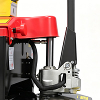 Chariot élévateur semi-automatique électrique JUGUANG 2T/3T avec moteur DC, transpalette électrique à batterie au plomb et déplaceur latéral