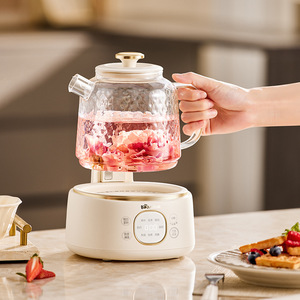Little Bear Glass Electric <b>Kettle</b> 1.5L <b>Temperature</b> <b>Control</b> Health Pot For Tea And Water - Product Image 2