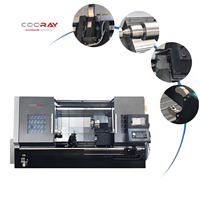 Centre d'usinage CNC COORAY CRL600T horizontal à double broche pour tournage de moyenne intensité, précision élevée, garantie 1 an