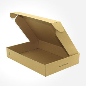 กล่องกระดาษลูกฟูกพร้อมส่ง พิมพ์โลโก้ได้  บรรจุภัณฑ์กระดาษคราฟท์รีไซเคิล กล่องไปรษณีย์สำหรับจัดส่ง - Product Image 3