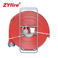 ZYfire Flexible rouge TPU Layflat tuyau pétrole et gaz développement lutte contre l'incendie et décharge équipement d'eau accessoire