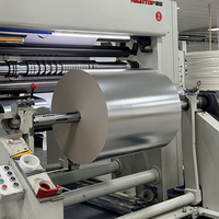 Film métallisé pour contact alimentaire, papier laminé, matière première en rouleau jumbo pour conteneurs en aluminium
