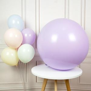 36 pouces couleur bonbon Pastel Macaron Latex <span class=keywords><strong>ballon</strong></span> hélium géant grands ballons ronds en Latex mariage anniversaire fête déco - Product Image 2