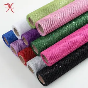 Charming Design Flowers Wrapping Net Flower Wrapping Roll Mesh For Gift Party Decoration