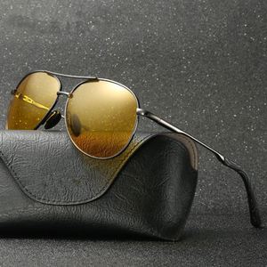 Lunettes de soleil polarisées de pilote personnalisées avec logo, qualité supérieure, pour la conduite, protection UV400, vision nocturne, pour hommes - Product Image 5