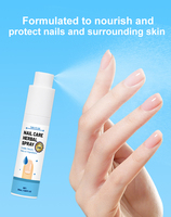 Marque HODAF. Sérum fortifiant pour ongles à l'arbre à thé, formule liquide en gouttes, conditionnement individuel, soin des cuticules, traitement des ongles
