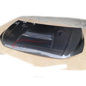 Para VW <span class=keywords><strong>POLO</strong></span> GTI <span class=keywords><strong>2018</strong></span> 2019 2020, cubiertas de capó de motor de coche, capó de fibra de carbono, cubierta frontal, rejillas de ventilación, kit de carrocería - Product Image 2