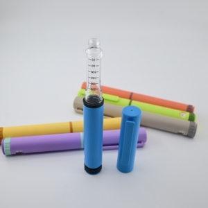 CE Certified Multicolor 60IU 3ml Reusable Plastic Injection <b>Pen</b> with Portable Box for Professional Retail Supply - Product Image 5