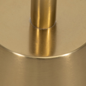Tavolino Rotondo con Piano in Agata e Base in Metallo per Arredamento, Piccolo Tavolo d'Appoggio - Product Image 4