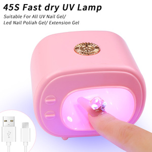 Lampe UV Mini 12W Portable USB pour Séchage de Colle à Ongles, Séchoir à Main pour Thérapie par la Lumière, Idéale pour le Durcissement du Vernis Gel en Salon ou à Domicile - Product Image 2