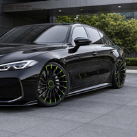 Jantes monobloc forgées polies à rayons multiples 18-20 pouces 7-16J 5x112 5x114.3 5x120 pour Audi Porsche Benz Maserati Tesla