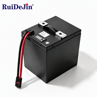 Batterie lithium-ion 48V 51.2V avec chargeur BMS intégré et affichage numérique pour robots de livraison AMR pour hôtels et bâtiments – Vente directe usine