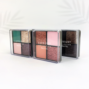 Palet Eyeshadow BBC Custom Luxury 4 Warna untuk Kulit Cerah, Mineral, Tahan Air, Hasil Alami, Tahan Lama, Pigmentasi Tinggi - Product Image 1