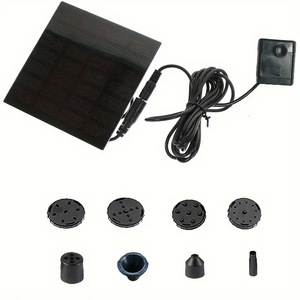 Fuente de baño flotante para pájaros con energía Solar, piscina, jardín, característica de agua, bomba de fuente Solar para exteriores, <span class=keywords><strong>cascada</strong></span> para estanque - Product Image 2