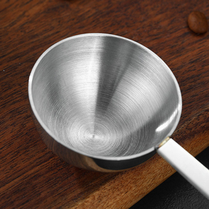Cuchara de Café de Acero Inoxidable DF915, 5ML 10ML 15ML 20ML 25ML 30ML, Cuchara Medidora para Café, Utensilio de Cocina, Duradero y Reutilizable - Product Image 1