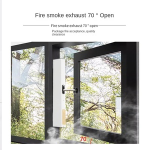 220V tự động mở cửa sổ mở cửa sổ hiện đại Thiết kế cảm biến mưa dễ dàng lắp đặt vít bảo hành 1 năm cửa hợp kim nhôm - Product Image 3