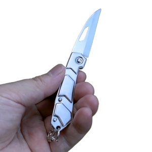 Cuchillo Plegable Multiusos de Acero Inoxidable con Hoja Fija, Garantía de 1 Año, Opción Personalizable OEM/ODM para Uso en Exteriores - Product Image 1