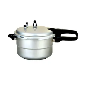 5L casa profesional utensilios de cocina de aluminio olla a presión de vapor cesta 22CM