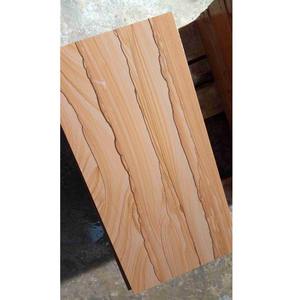 Dalles de pierre naturelle en teck et grès pour revêtement mural, revêtement de sol, cour, terrasse, allée, pierre de design haut de gamme pour extérieur - Product Image 1