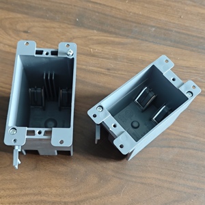 Caja de Conexiones Eléctrica Gris de Una Vía, No Metálica, Certificada ETL, <span class=keywords><strong>para</strong></span> Interruptor - Product Image 3