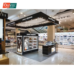 Sistema de Exhibición Modular de MDF para Tienda de Diseño Personalizado, Mostrador de Caja con Servicio Completo para Tienda de Belleza - Product Image 6