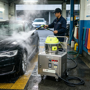 Nettoyeur vapeur mobile pour surfaces humides et sèches |   Opération flexible pour le nettoyage domestique, la <span class=keywords><strong>réparation</strong></span> automobile et la restauration - Product Image 1