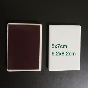 Imán de nevera de cerámica en blanco personalizado UV, recuerdo, venta al por mayor de fábrica - Product Image 6