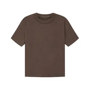 Модная футболка ODM для мужчин и женщин, оптовая продажа, футболка большого размера, простая футболка