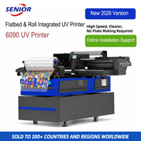 Printer UV 6090 |   Mesin Terintegrasi Flatbed dan Roll-to-Roll dengan 4 Printhead Epson i3200 untuk Pencetakan Presisi Tinggi
