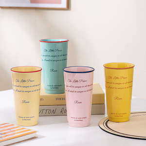 Tazas de Agua Altas y Prácticas de Gran Capacidad para Oficina y Hogar, Tazas para Bebidas Frías, Tazas de Café de Cerámica, Taza para Sublimación - Product Image 2
